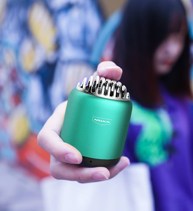 Take a break from your ordinary life. Don't forget to take the Bullet mini wireless speaker with you! 