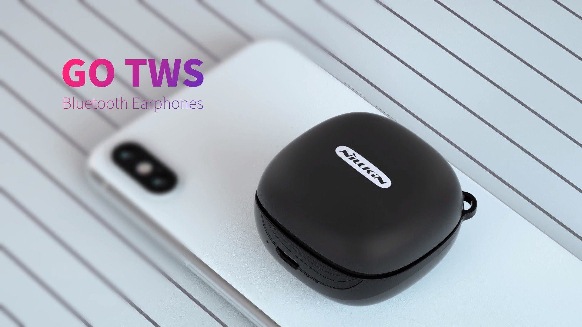 #Nillkin GO TWS Bluetooth earphones>>www.tomtop.com