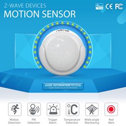 #NEOmotionsensor report motion and measures light levels to your smart phone. Whether day or night can be real-time monitoring.#smartsensor compatible with #smartthings #smarthome #workswithZWave 