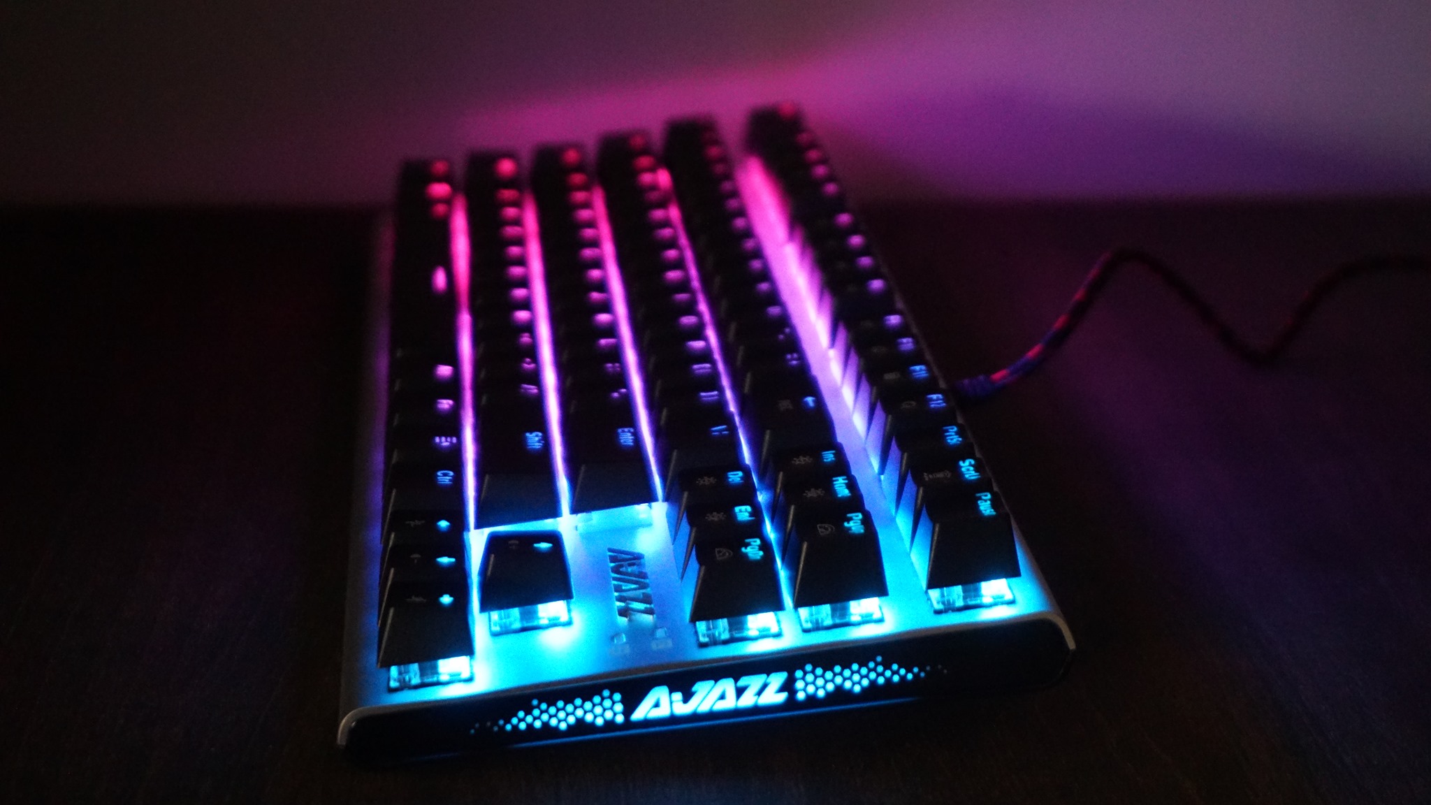 Guess what model is this? Full RGB TKL Anti Ghost Keyboard.