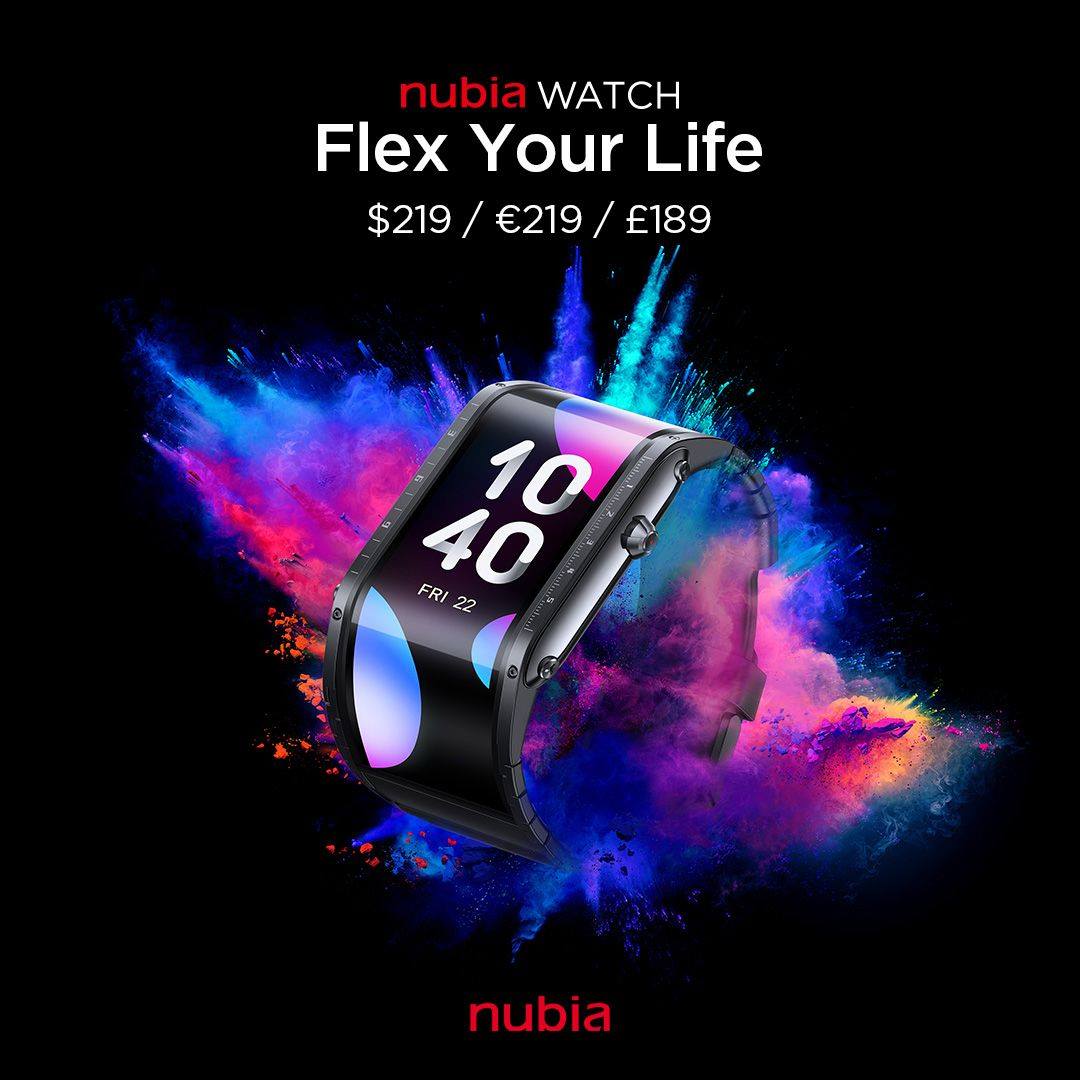 The nubia WATCH is now available! 