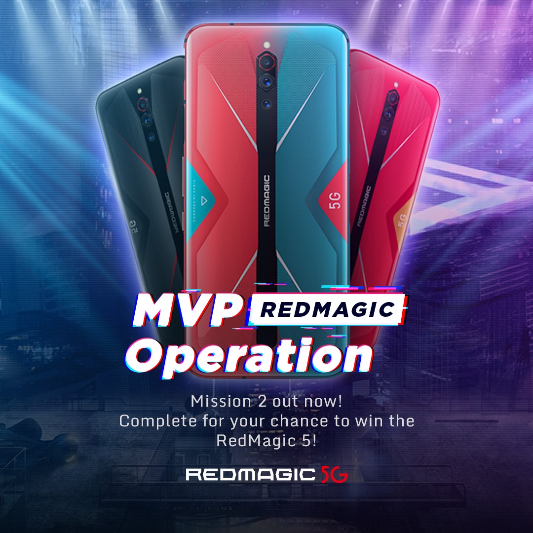 The second mission is now live! Do your best for a chance to test run the new RedMagic 5G!