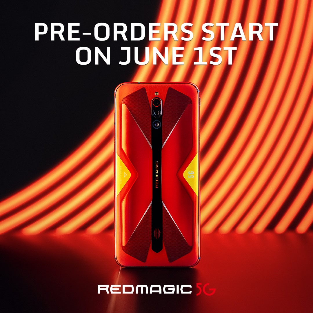 Mark your calendars, the new Hot Rod Red color is coming to RedMagic 5G.