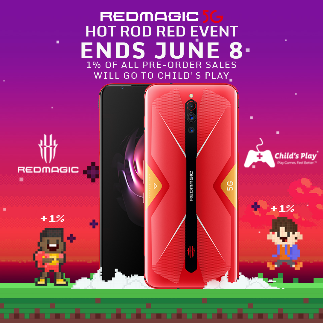 Don't forget to pre-order your new RedMagic 5G Hot Rod Red!