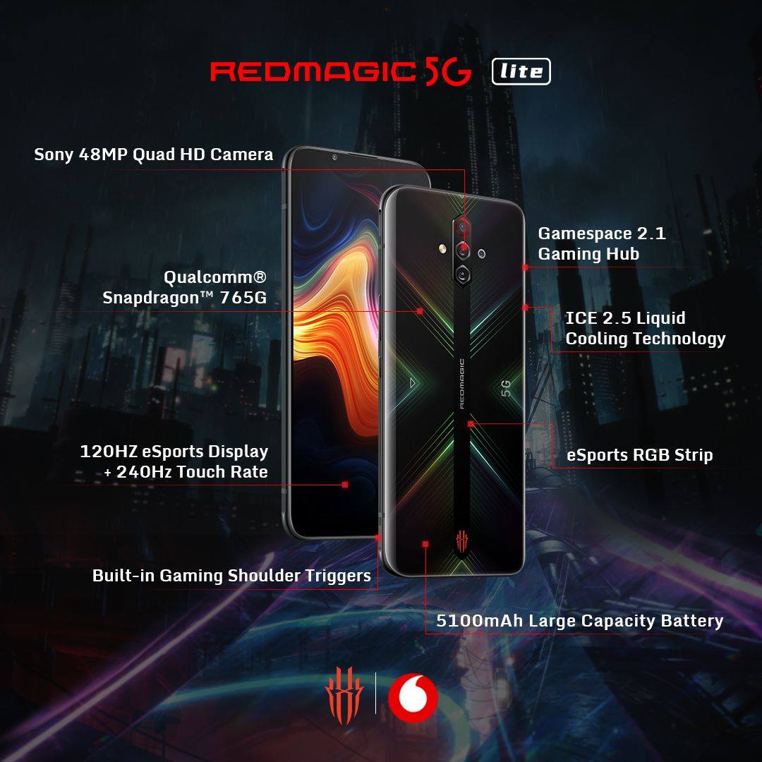 What's in the Red Magic 5G lite?