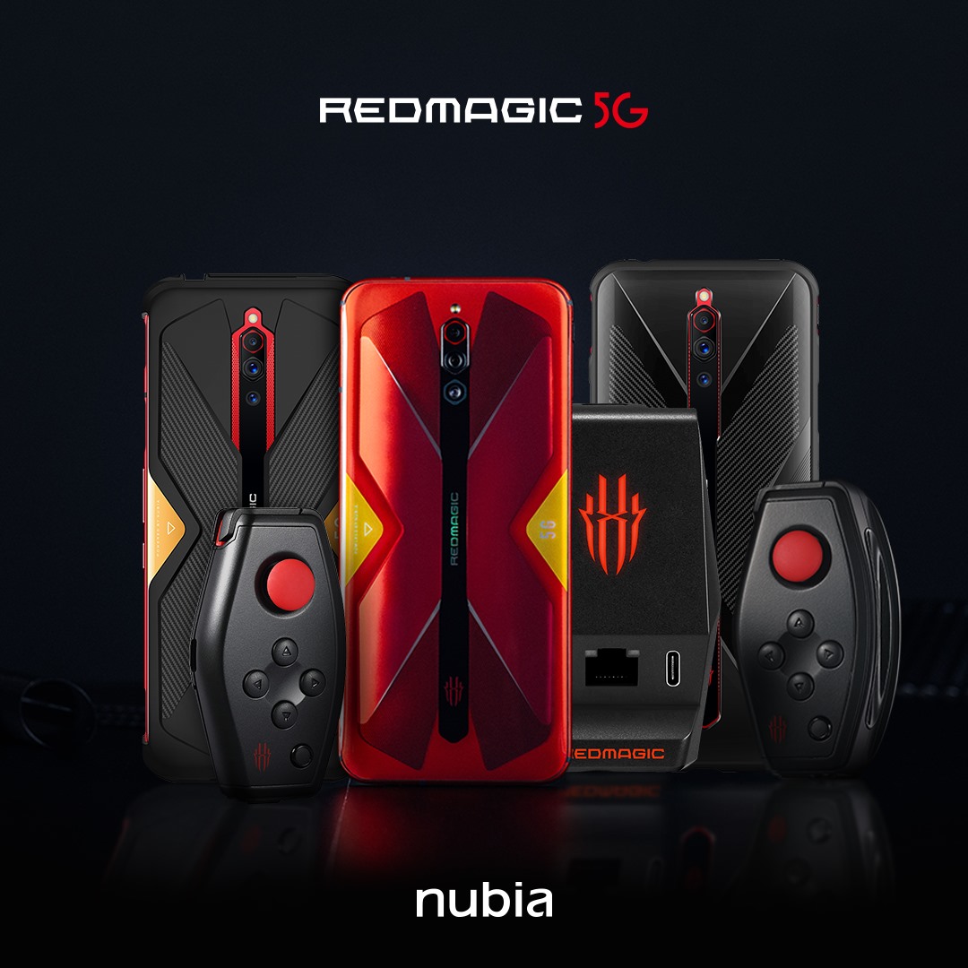 Complete your mobile gaming experience with this line up of accessories for the RedMagic 5G!