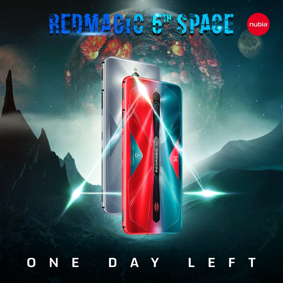 There's only one day left for the RedMagic: 5th Space event! Be sure you have 60 or more entries to your name so you can have a chance at winning one of the 4 RedMagic 5S phones up for grabs!