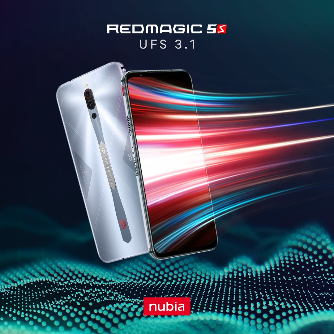 So how does the RedMagic 5S speed up your mobile experience with UFS 3.1?