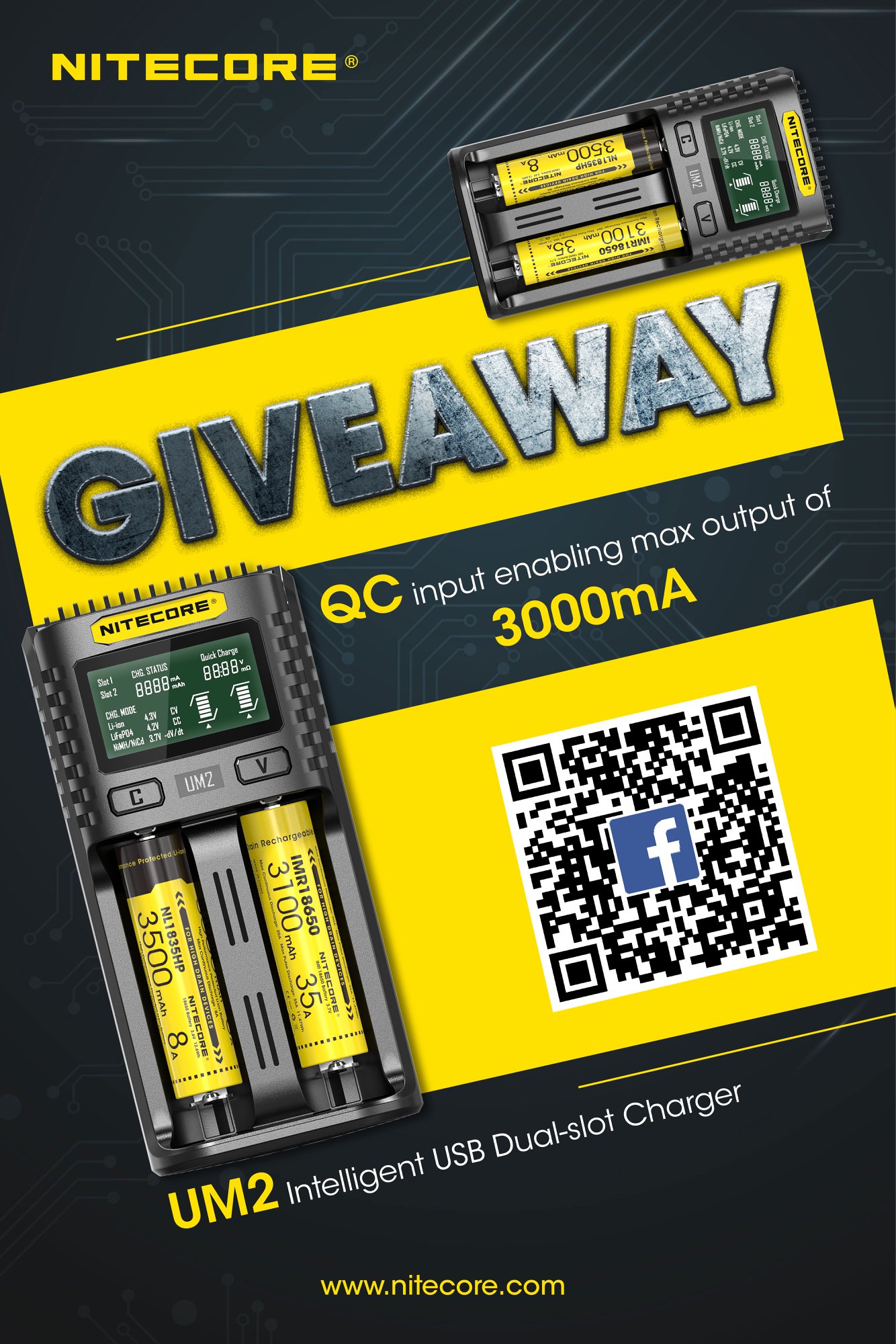 💛NITECORE GIVEAWAY💛 Show your NITECORE products and win UM2💛‼️ Rules:...