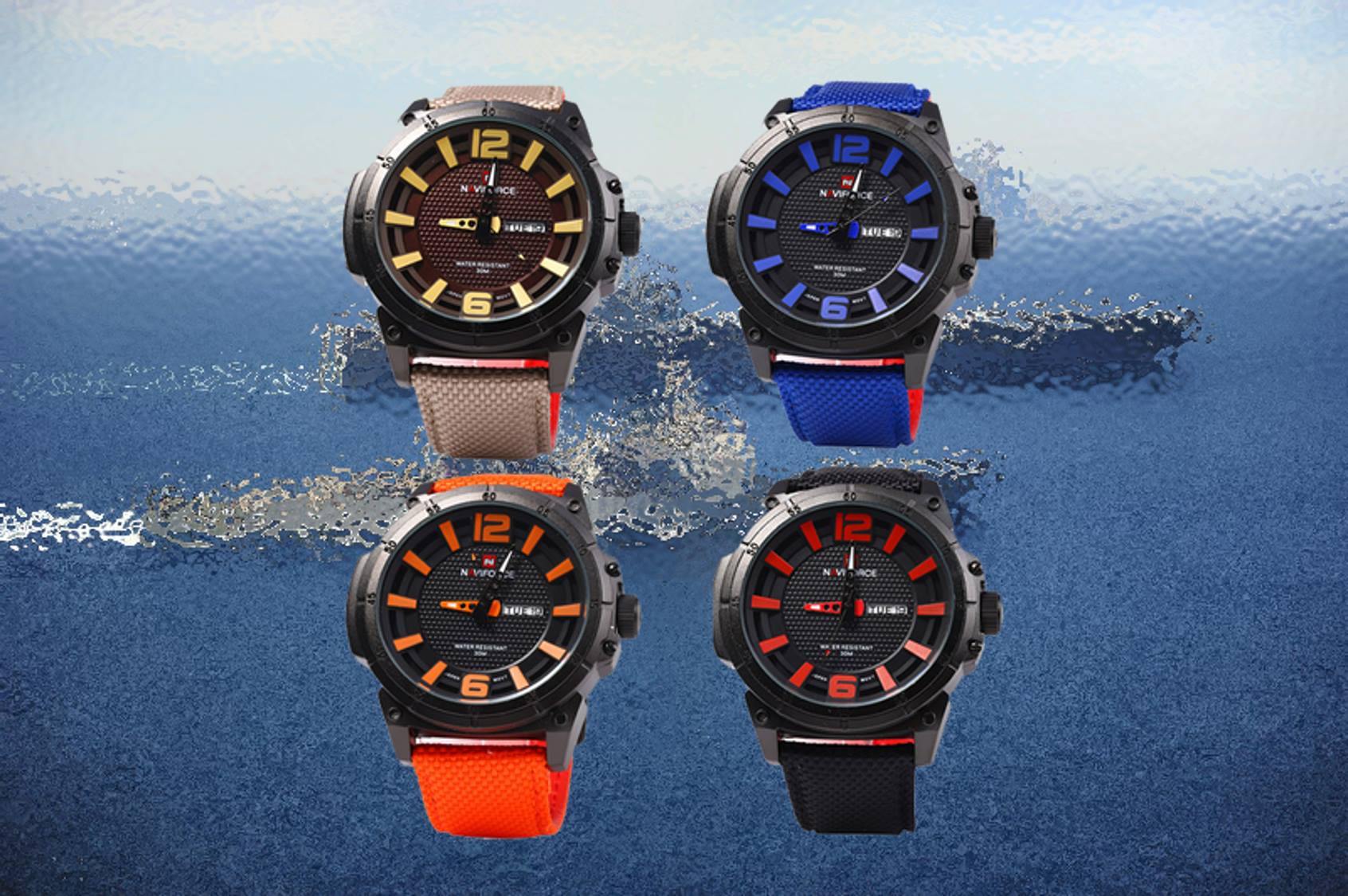 ⌚👉🏻🌞Summer collection 2019 NaviForce NF9066 ⌚👈🏻🌞