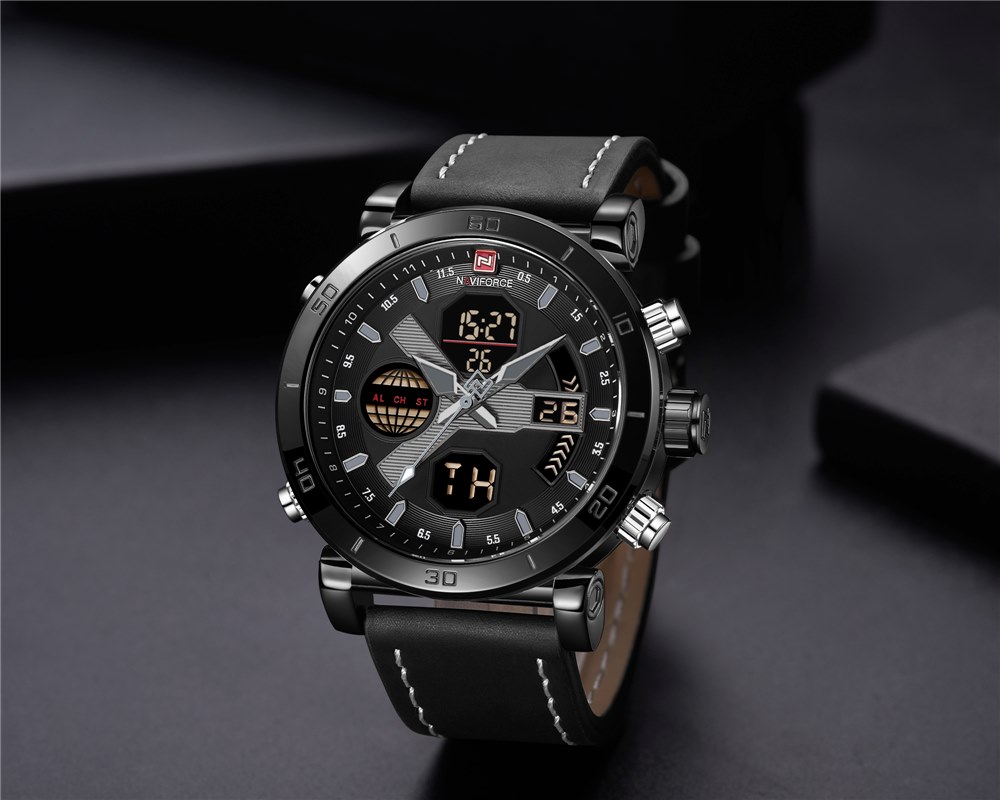 NaviForce NF9132 - Black/Black ⌚