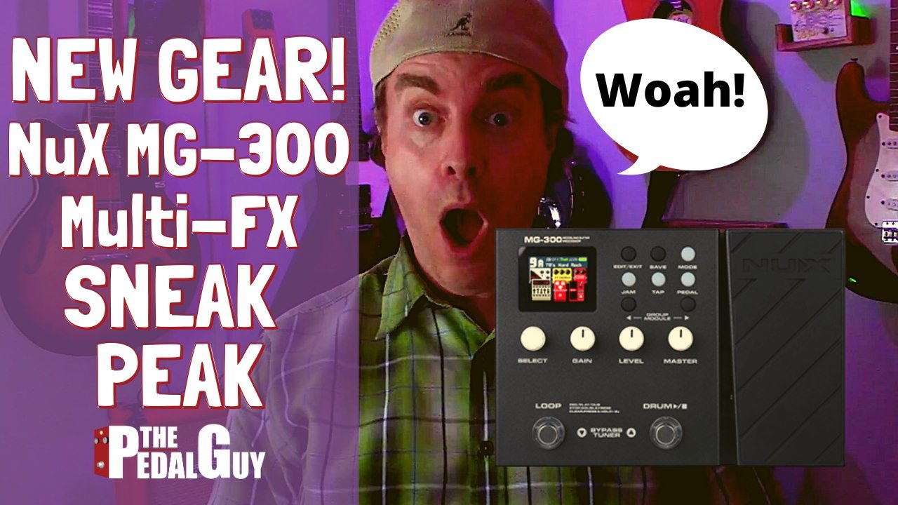 Let's check NUX MG-300 from The Pedal Guy.