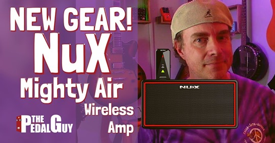 www.tomtop.com Here is the review video of NUX Mighty Air from The Pedal Guy. Let's check it out.