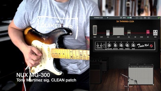 Check @tony_waka signature CLEAN sound demo from our MG-300. For more info check our Bio.