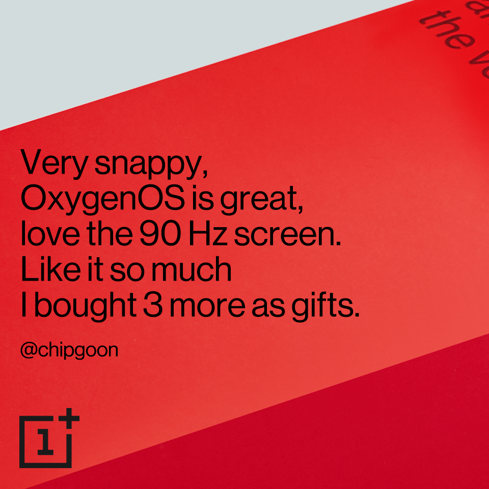 ’Tis the season 🎁🎁🎁  Spread some joy with the #OnePlus7T