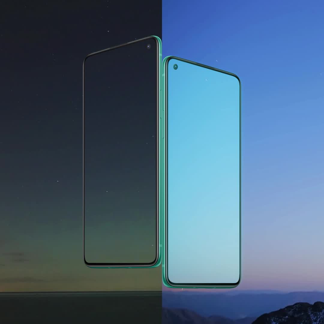 Day or night, with 1,100 nits and 8,192 levels of automatic brightness, the difference between the #OnePlus8T's Fluid Display and others is night and day. 