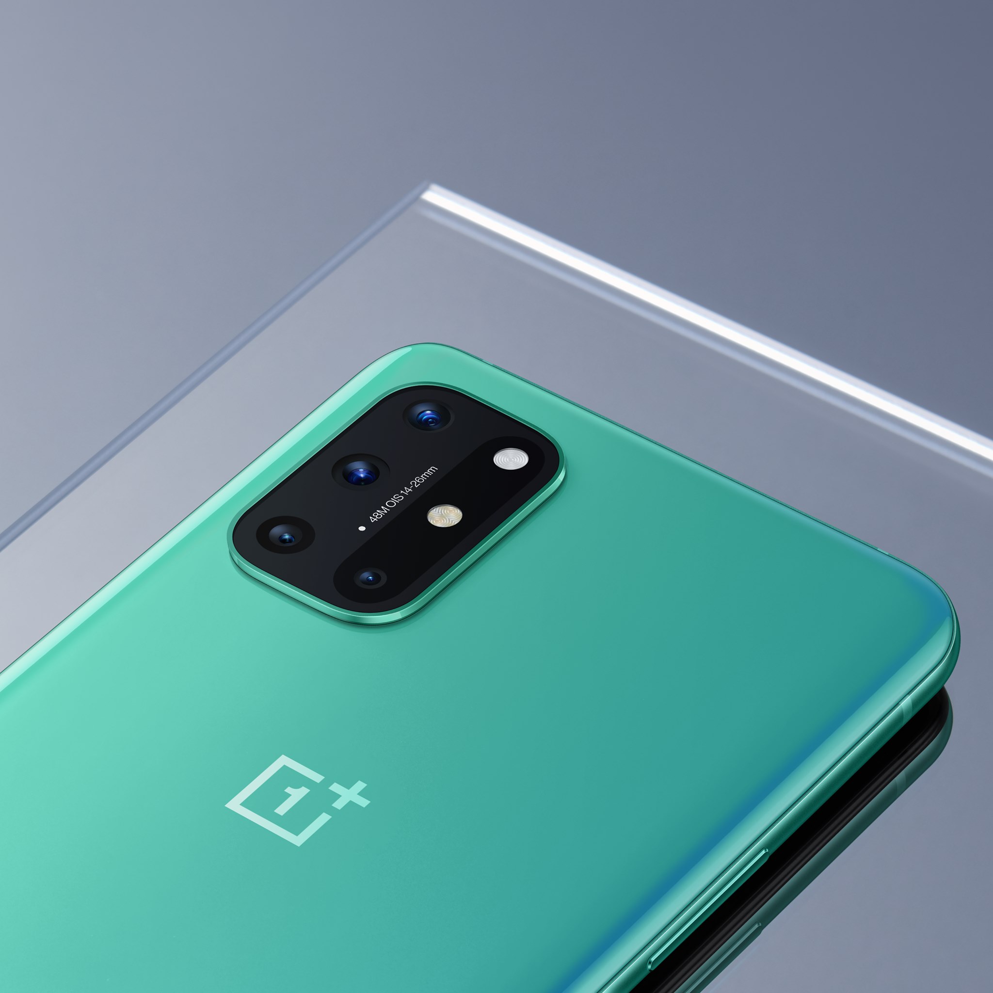 A clean, Aquamarine Green, flagship machine. #OnePlus8T