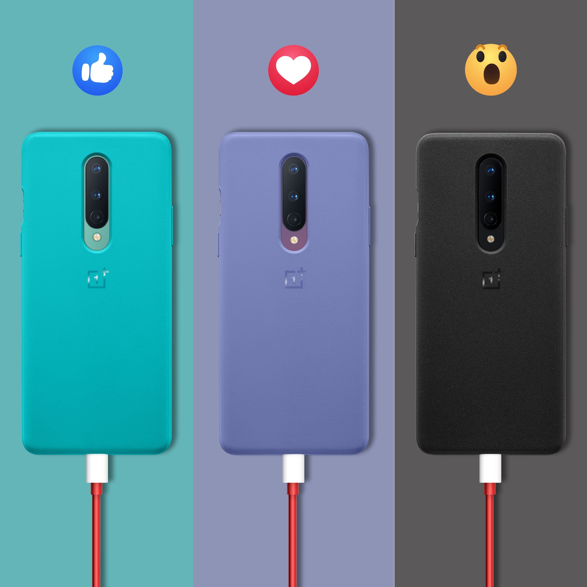 Which cool #OnePlus8Series' Sandstone Bumper Case are you feeling?  Get the inside story on their material and colors. 