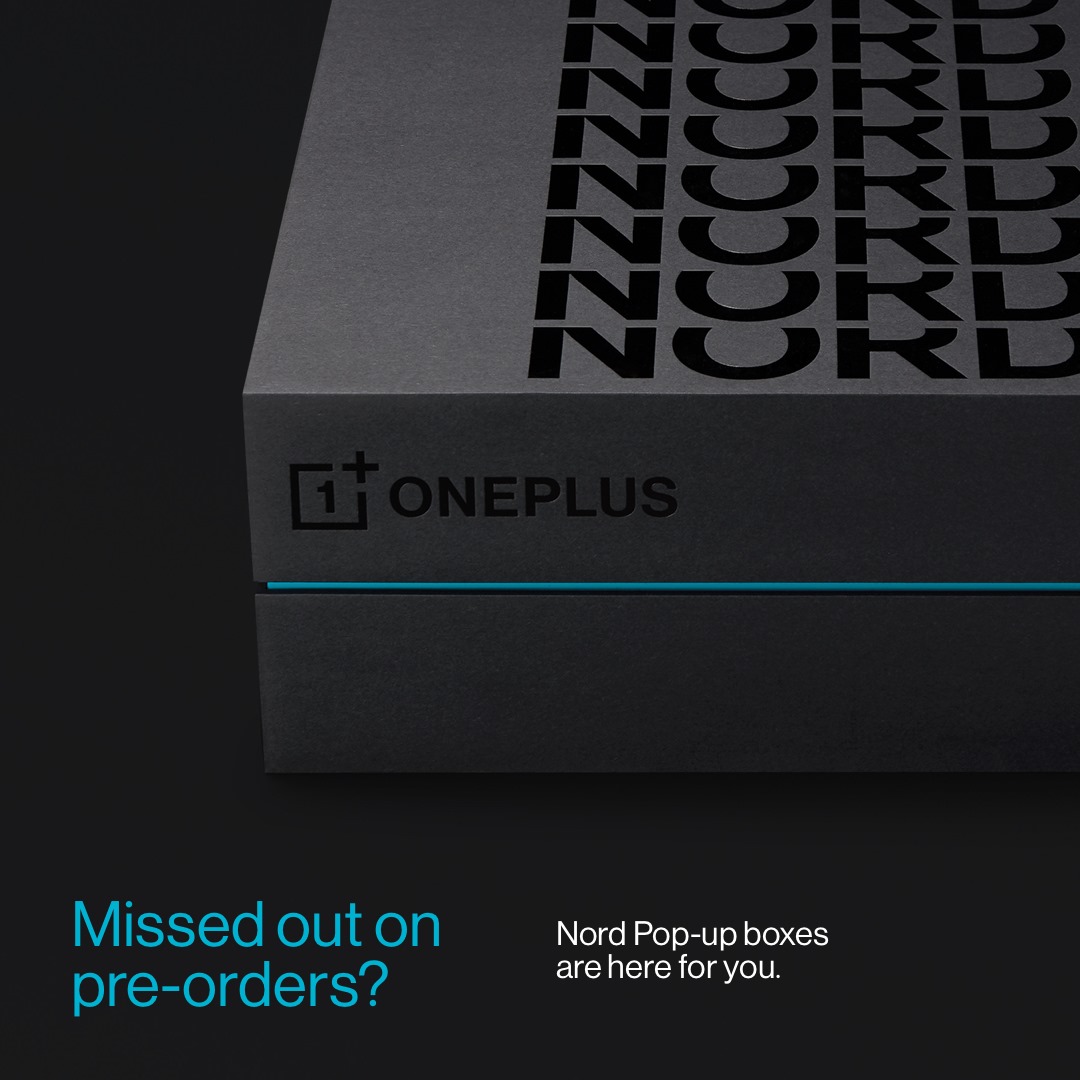 Pre-ordering isn’t the only way to experience Nord first. Let’s be honest, it wouldn’t have been a OnePlus launch without Pop-ups, would it? 