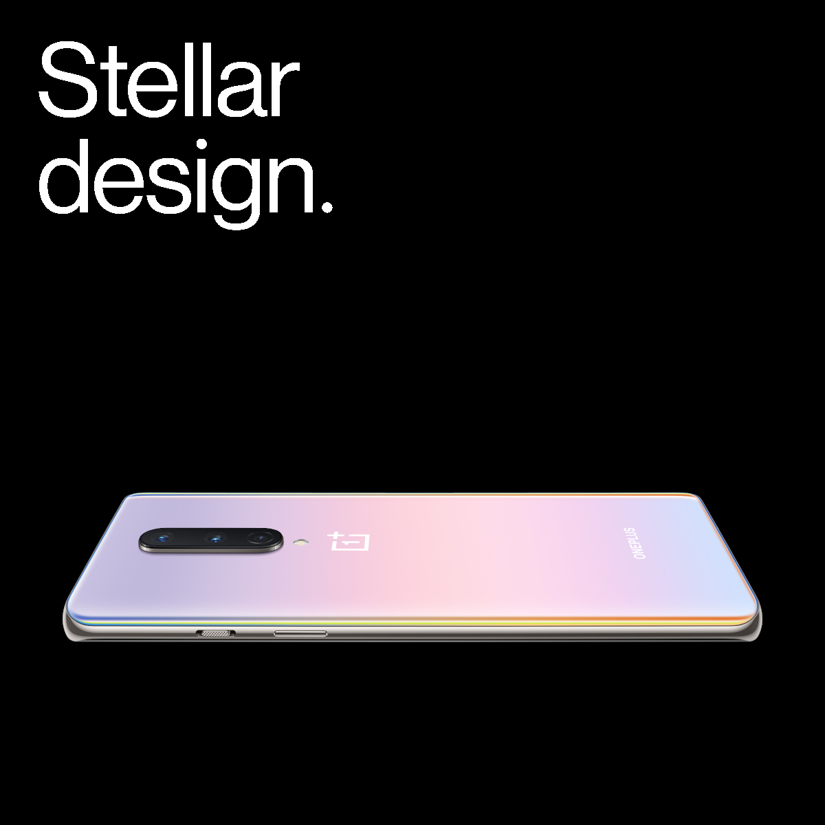 Design that's out of this world. #OnePlus8 Interstellar Glow ✨