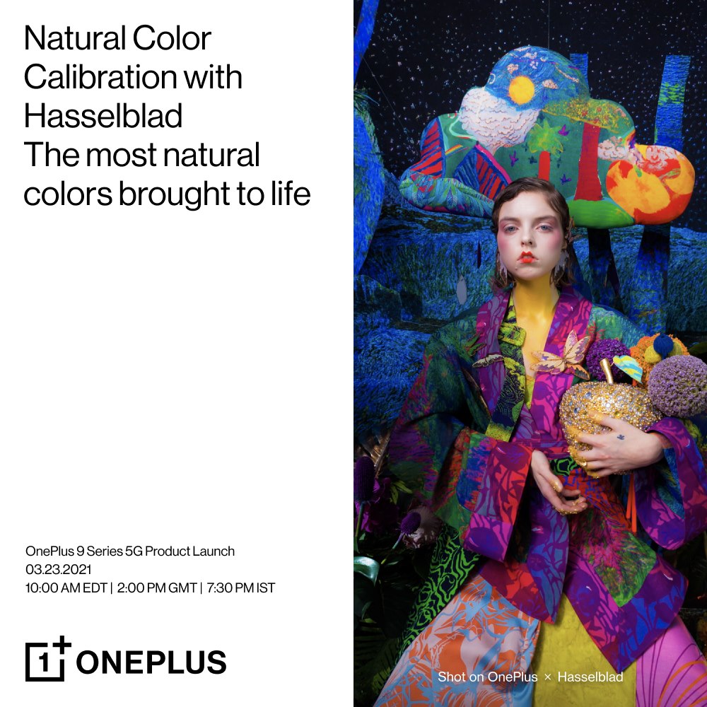 Capture the most true-to-life colors on a smartphone with the #OnePlus9Series, co-developed with Hasselblad.