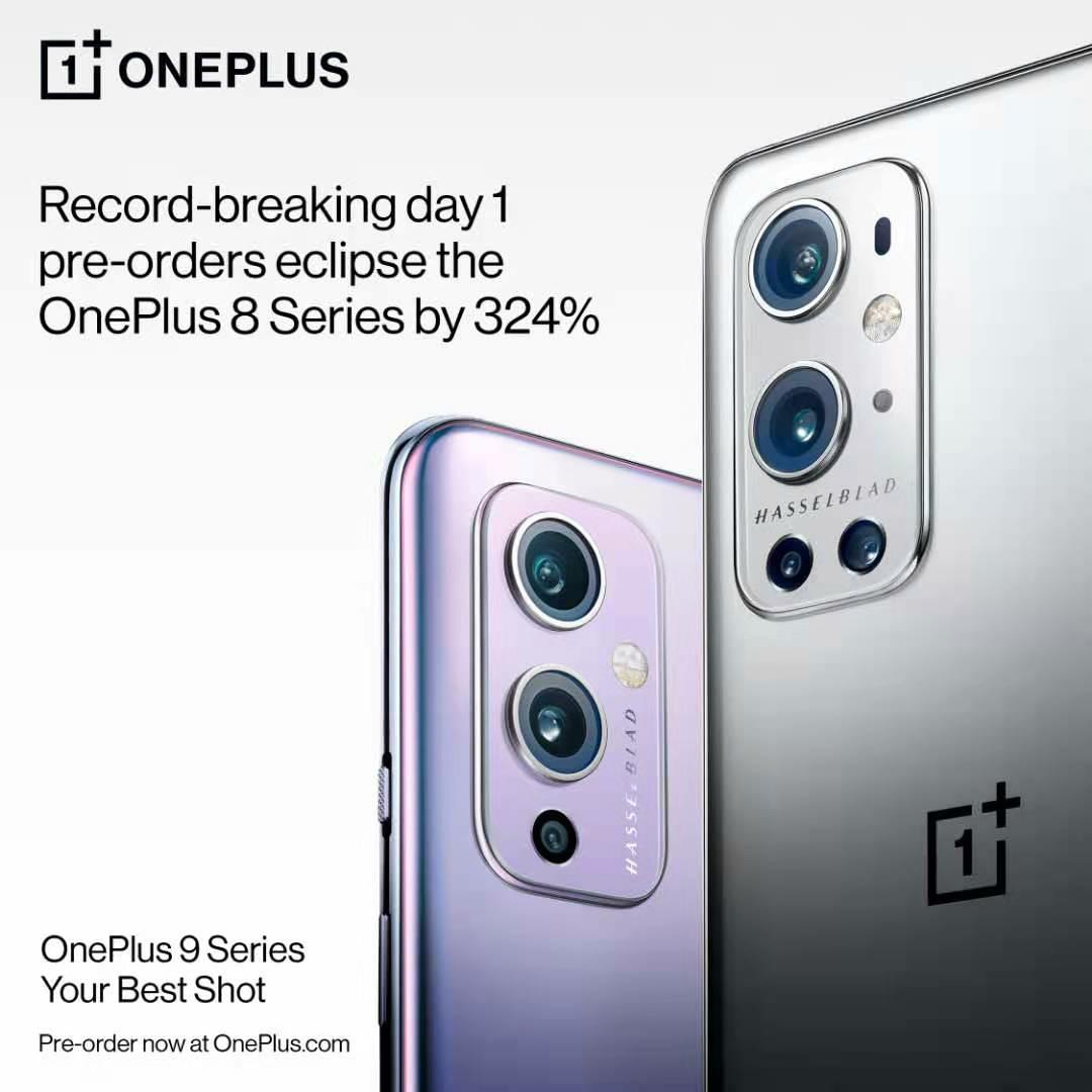 The #OnePlus9Series is blowing minds and breaking records! 