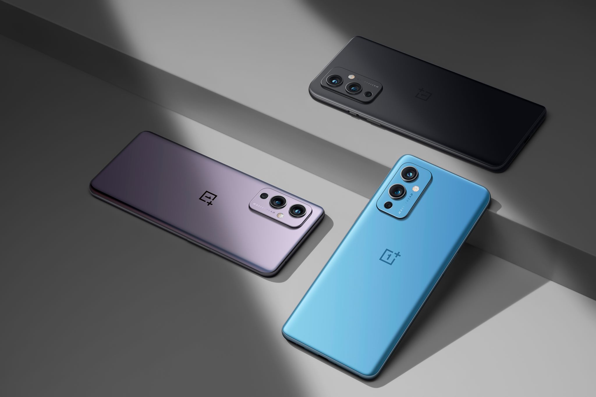 The #OnePlus9 comes in three spectacular colors. Which one is catching your eye?  ❤️ for Winter Mist