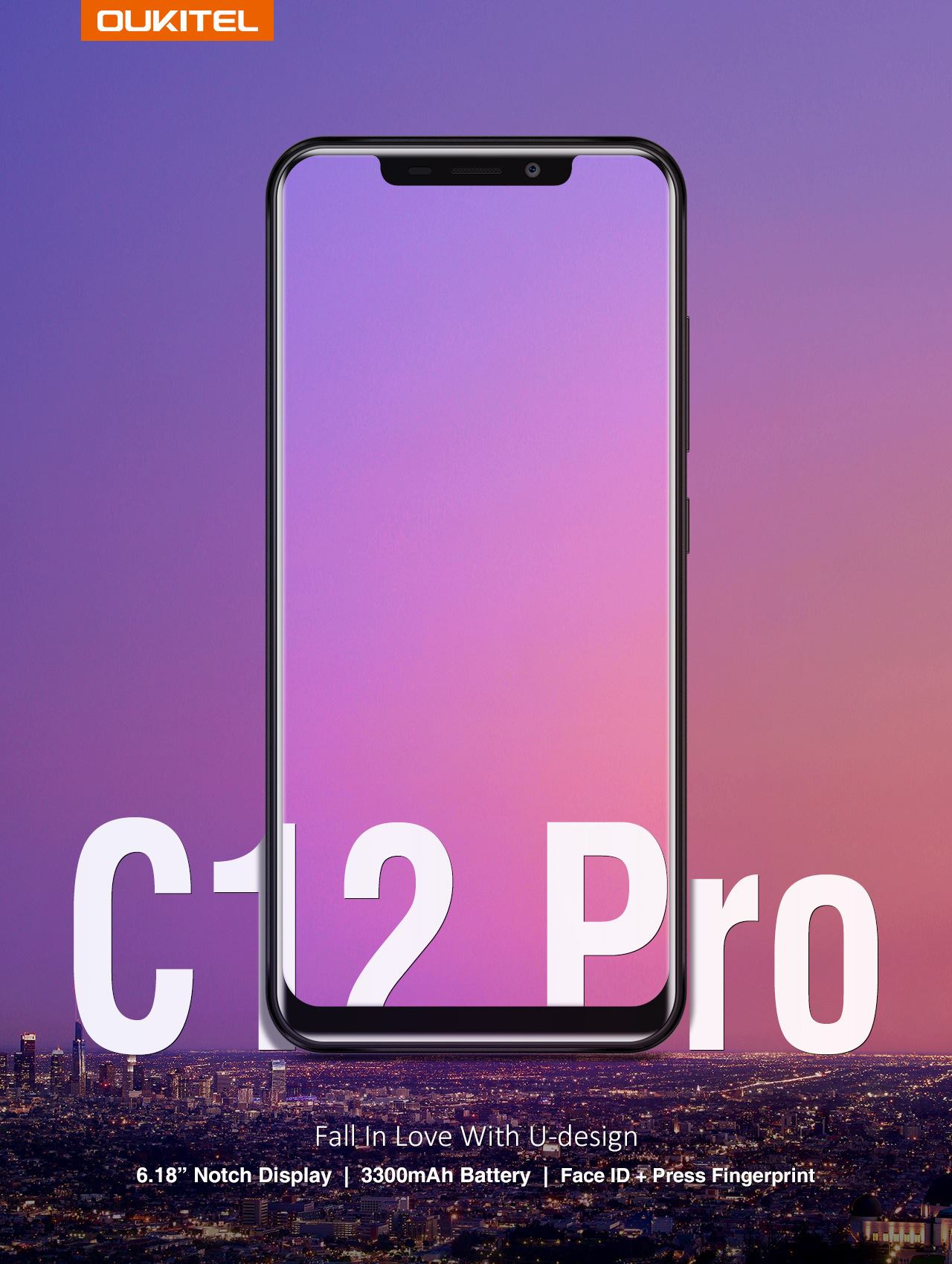 【11.11 Shopping Festival】OUKITEL C12 Pro, the most cost-effective 6.18 notch displayed entry level smartphone, add to cart now and order it on 11.11 at only $67.99