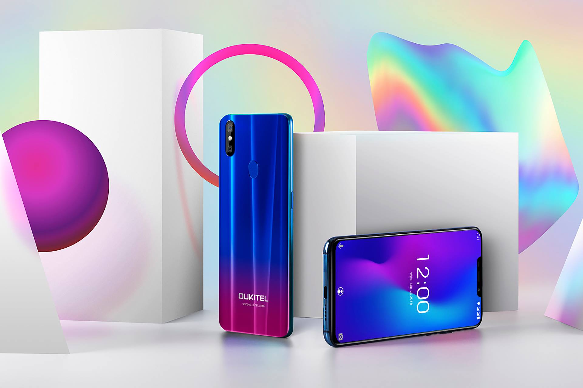 #OUKITEL #OUKITELU23 #BlackFriday  OUKITEL U23 Presale starts - 6GB RAM 64GB ROM, notch display and gradient color back, wireless charge support 😋