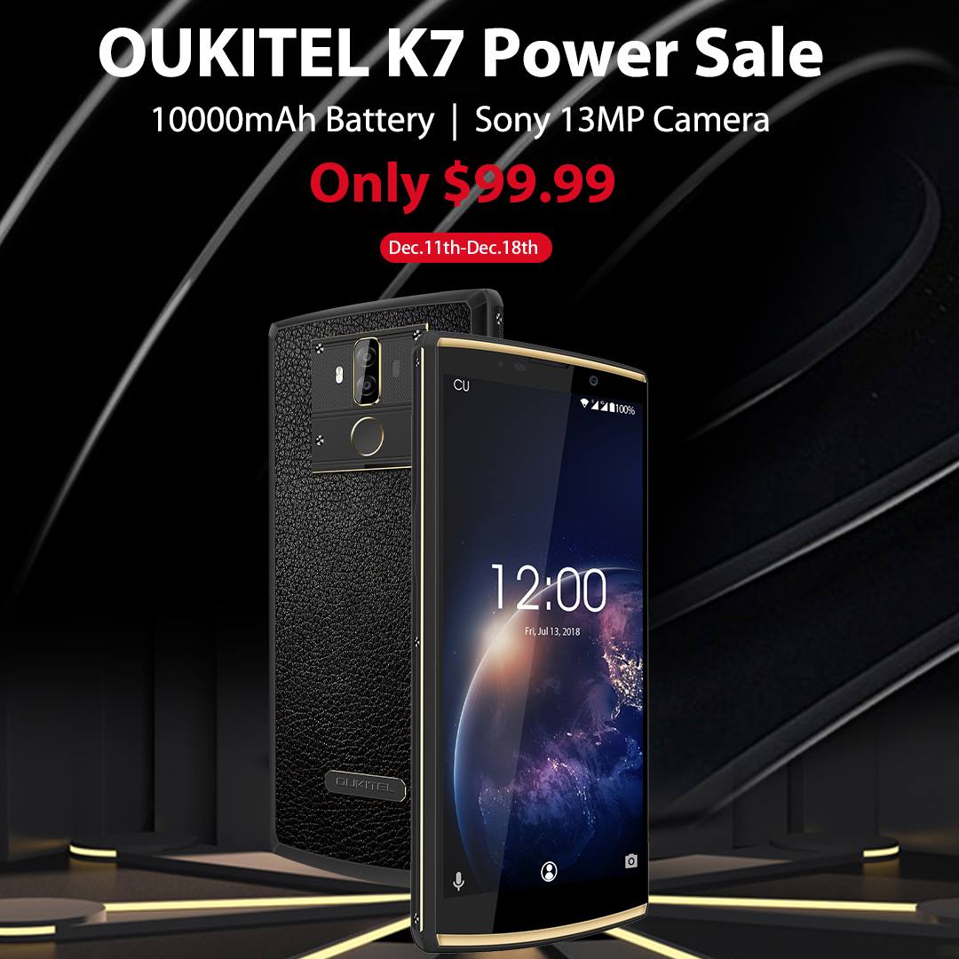 #OUKITEL #OUKITELK7Power #OUKITELBrand #Christmas #HotSale #FlashSale😋 OUKITEL K7 Power 10000mAh battery smartphone - No power offer at important moment🤩