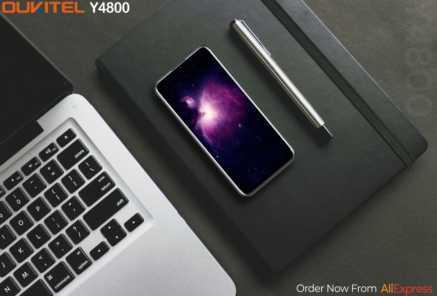 Black color look always classy and elegant😍 #OUKITEL #Y4800 come with Jet Black color which gives stunning perfect glossy appearance and mirror-like effect