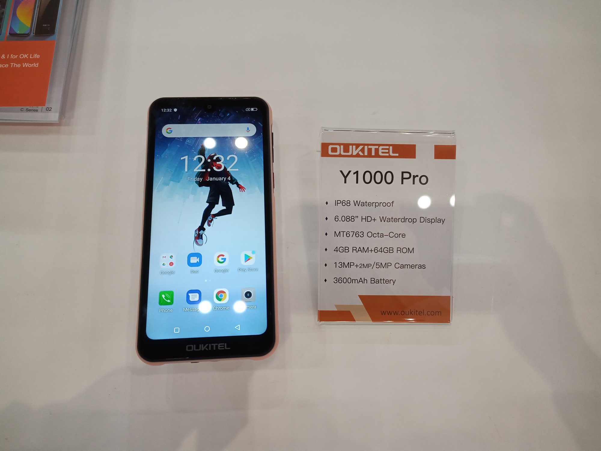 We had introduced our next smartphone of #YoungSeries at Asia-world Expo 2019 #OUKITEL #Y1000 comes with IP68 waterproof rating, have a look at top features