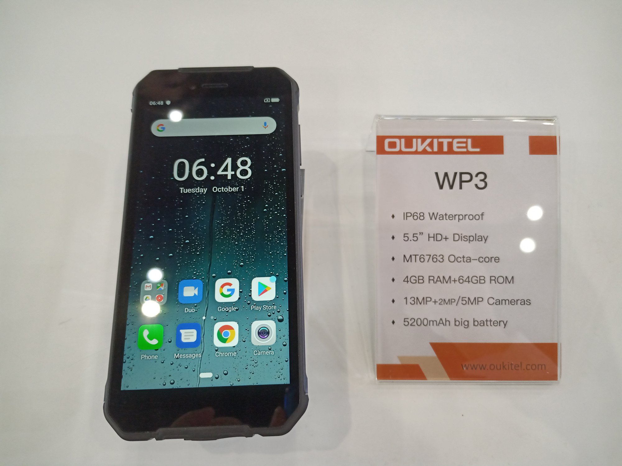 We announced our two rugged phones at #AsiaWorldExpo 