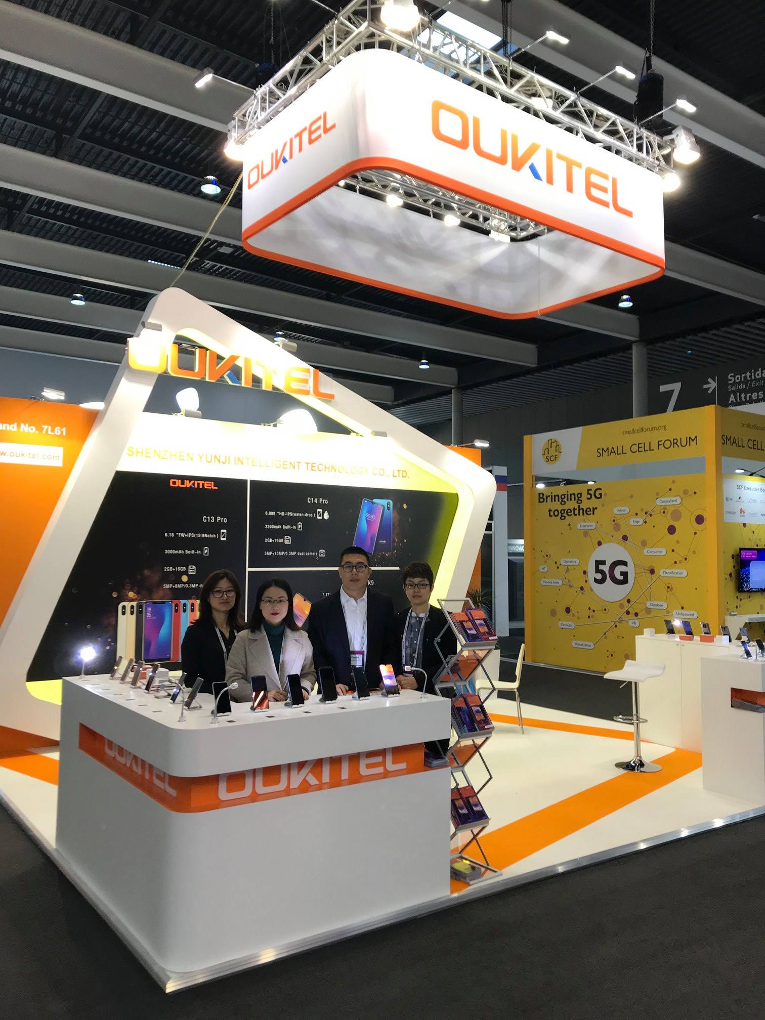 #MWC2019 #MWC #oukitel Meet OUKITEL in Barcelona Spain, experience to-be-released devices before anyone~👉👉👉 Booth No. 7L61, hall 7