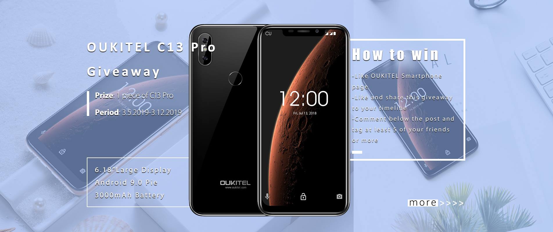 #OUKITELC13Pro #Giveaway #oukitel #Presale🎉🎉🎉 