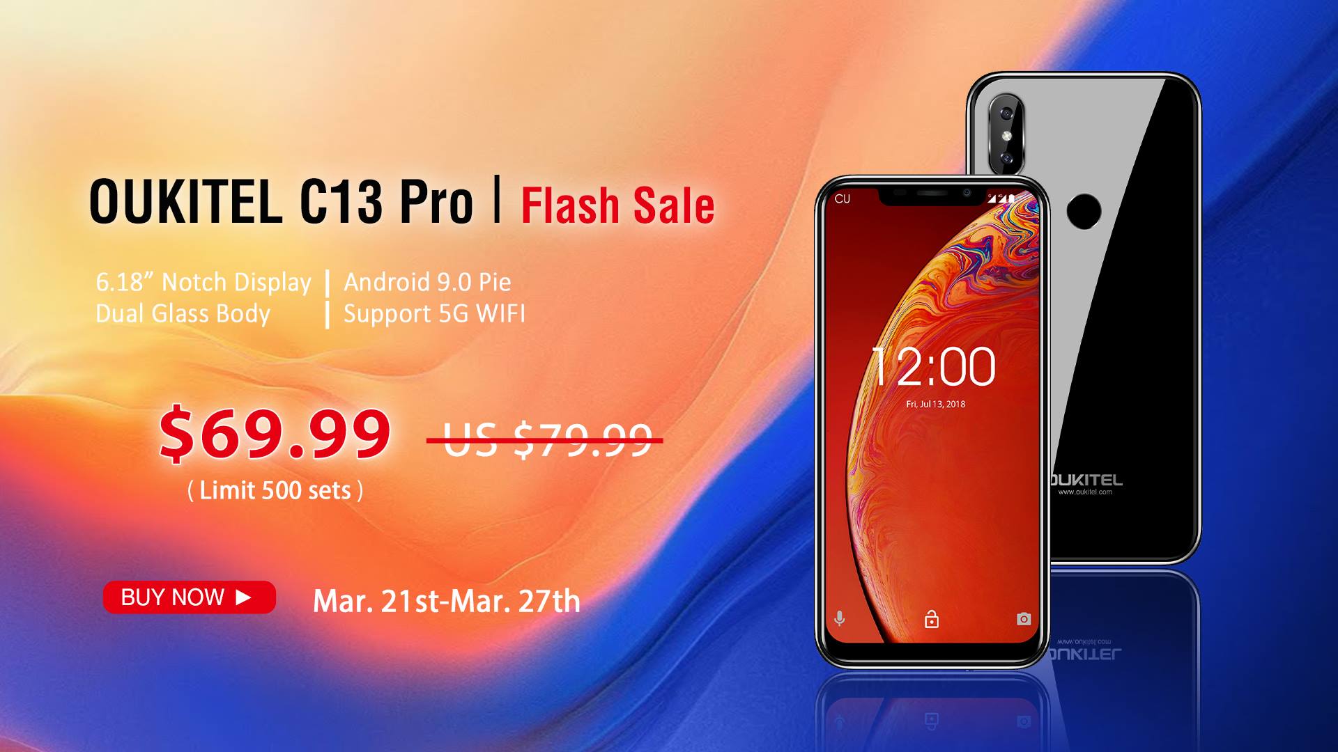 #oukitel #oukitelc13pro #flashsale