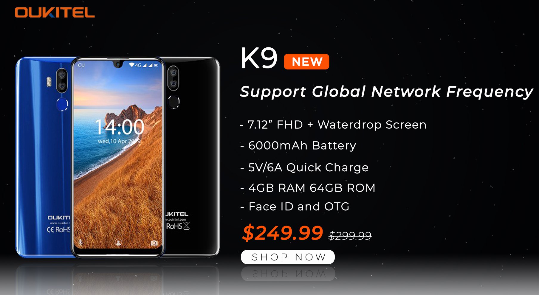 OUKITEL K9 is available on online stores now Buy Now- 