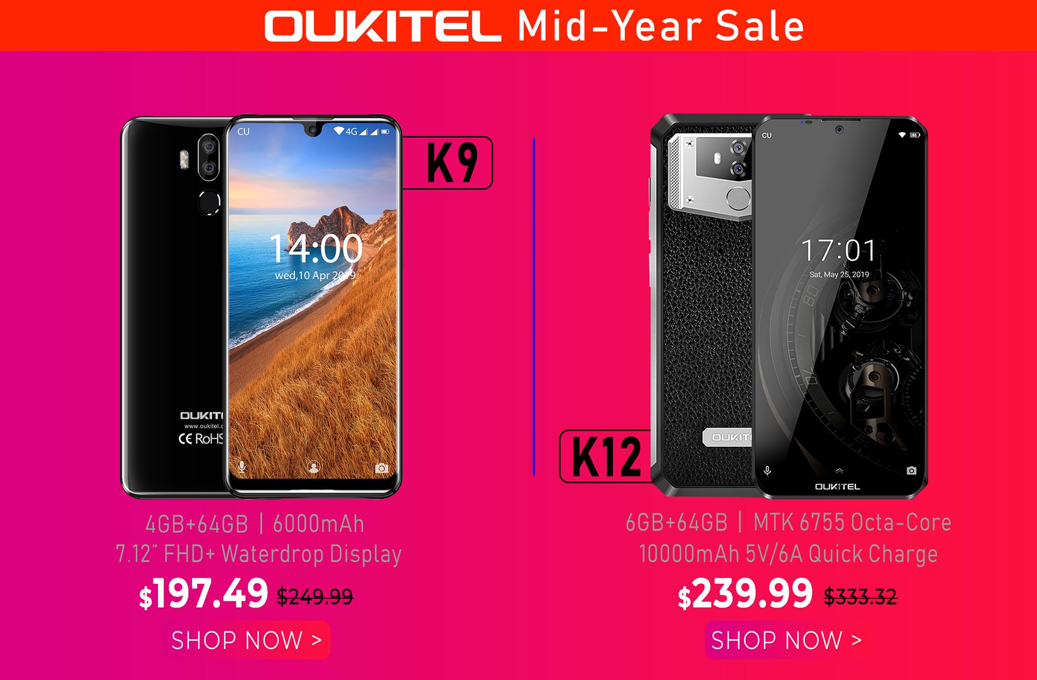 OUKITEL Mid-Year Sale 📣