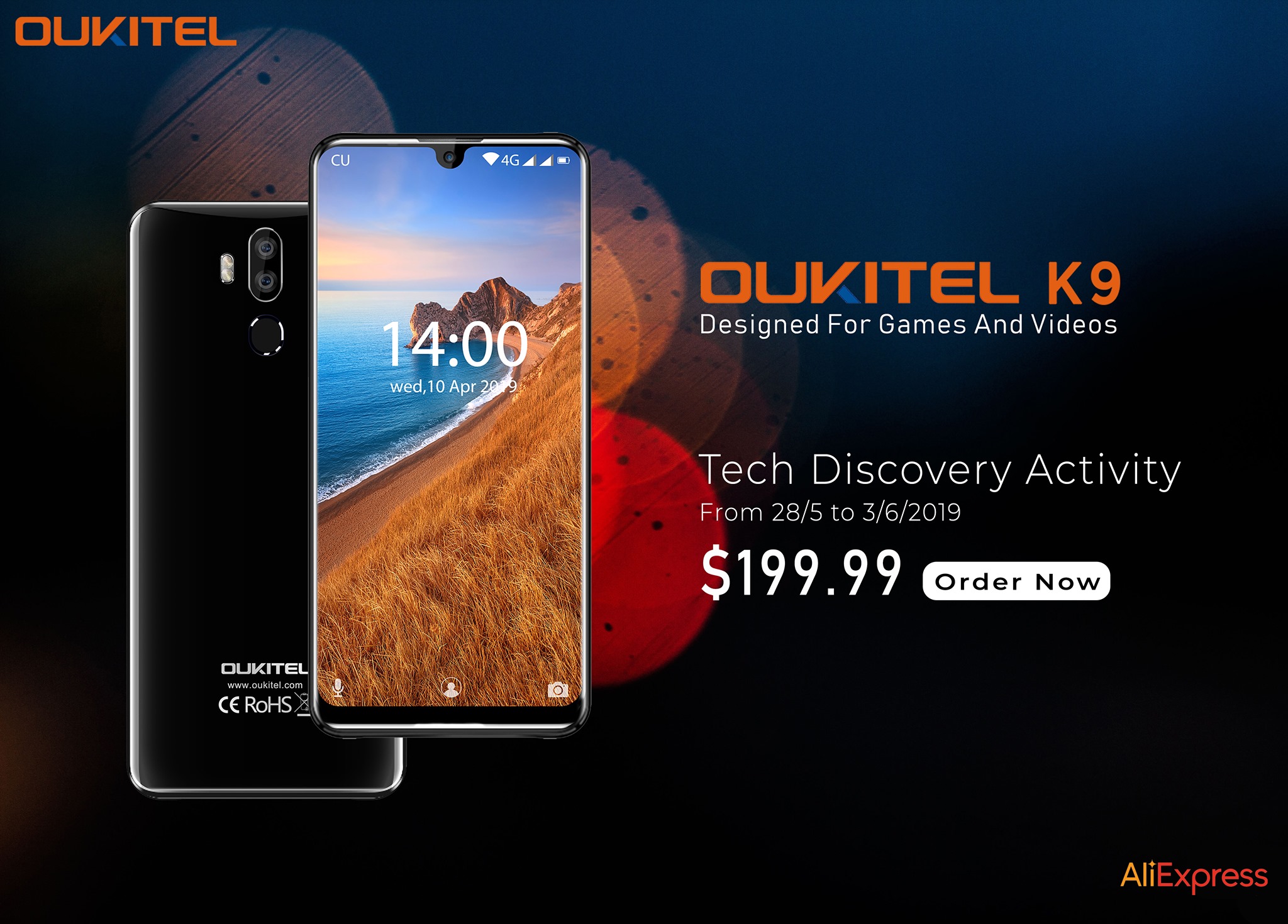 #OUKITEL #K9 Tech Discovery activity 😍