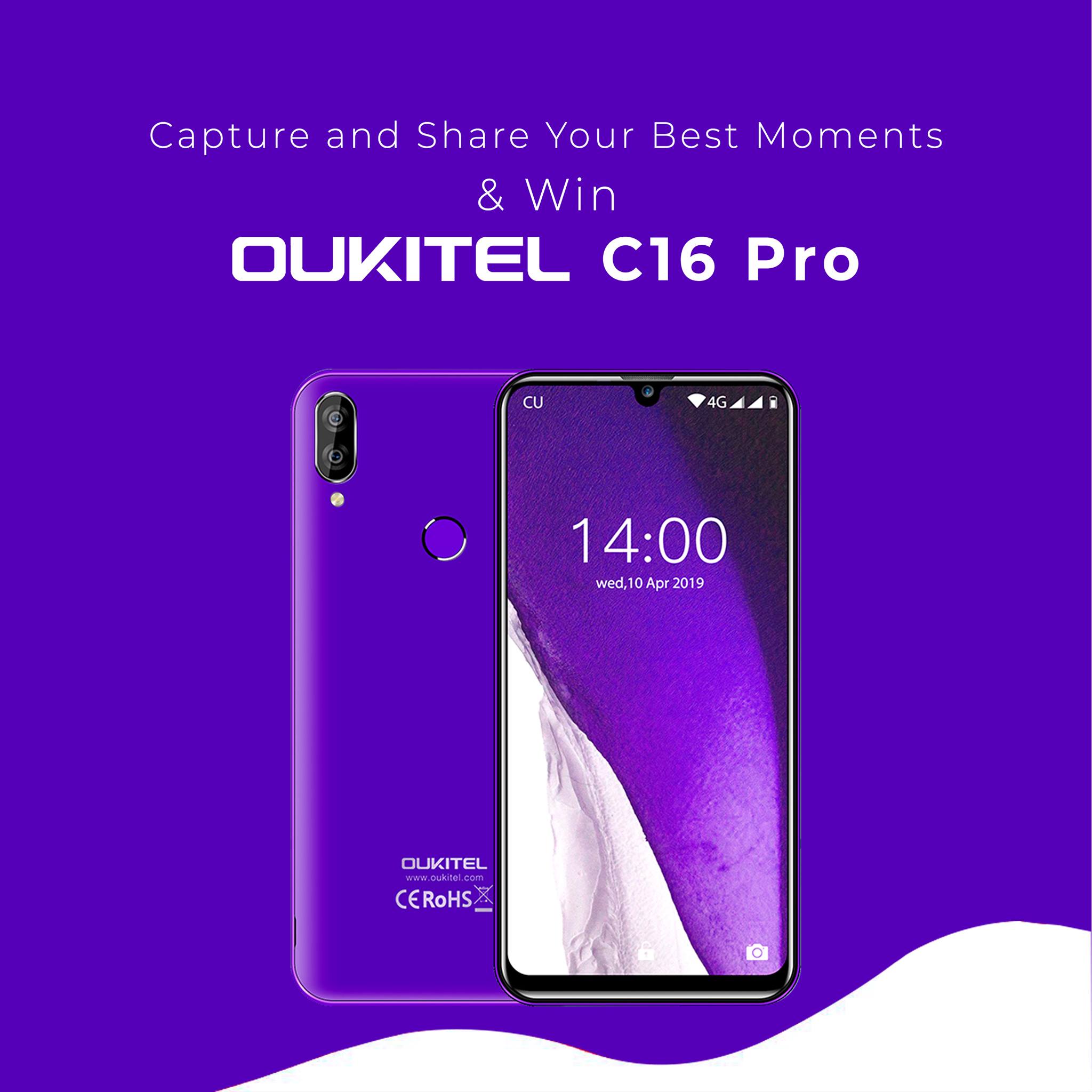 #OUKITEL #C16Pro #Giveaway  Giveaway time here! 