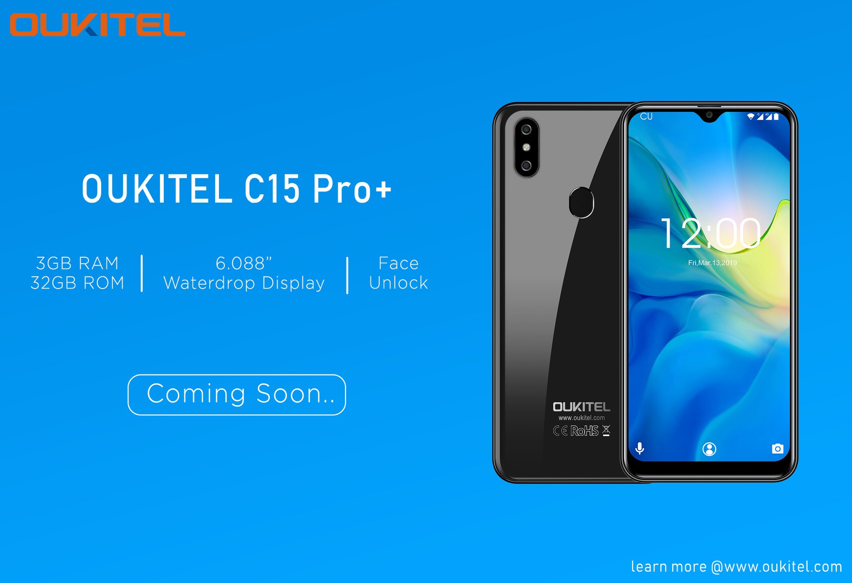 Which is your favorite feature of #OUKITEL #C15ProPlus - 3GB RAM + 32 GB ROM