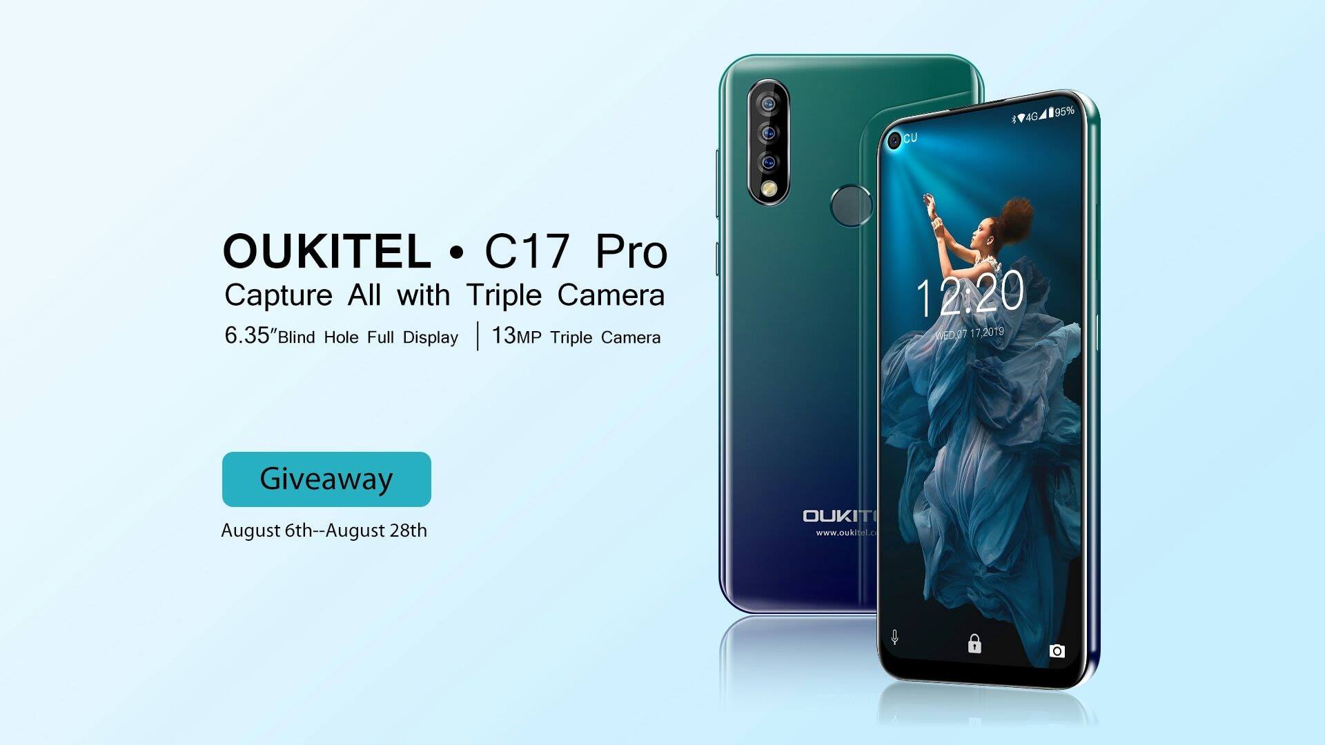 #Giveaway #OukitelC17Pro