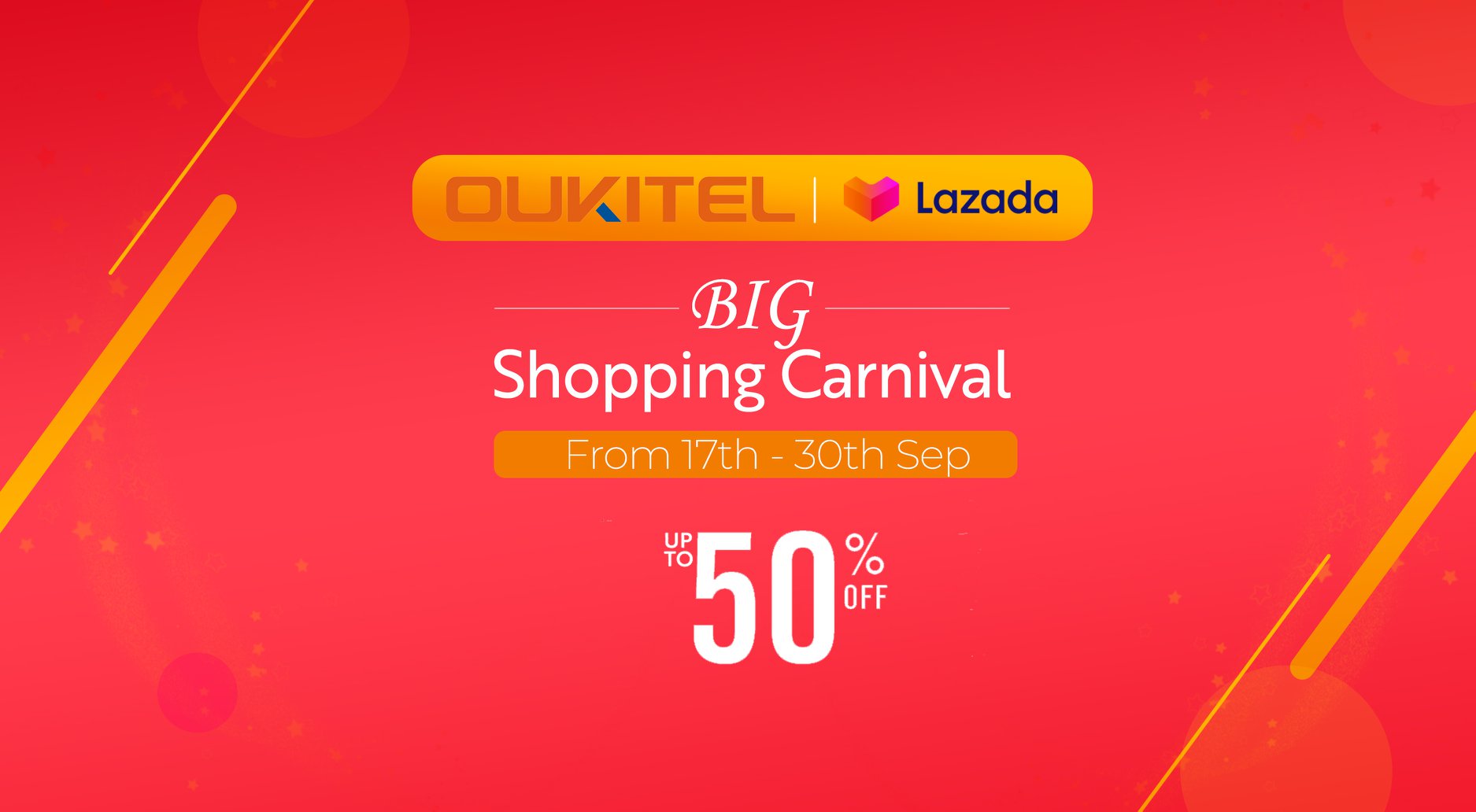 Hello Philippines, Big Carnival Sale now live on Lazada📣