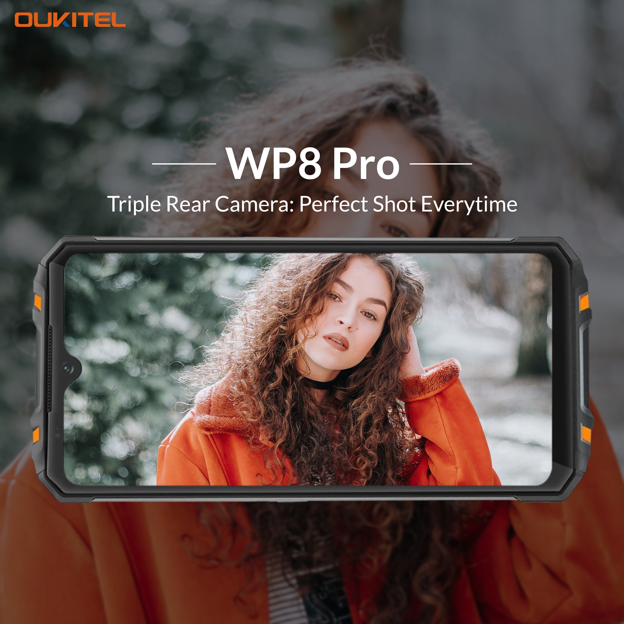 Always be picture ready with 16MP Triple camera setup of #SportsPhone #OUKITEL #WP8Pro😍