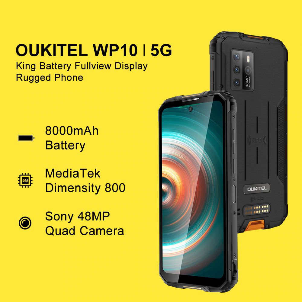 #OukitelWP10 will be the best affordable 5G Rugged phone in the market at this time🔥 If you have have queries about #WP10, let us know know in comment section 🤗 Add WP10 to cart to be notified for super price🛒: www.tomtop.com