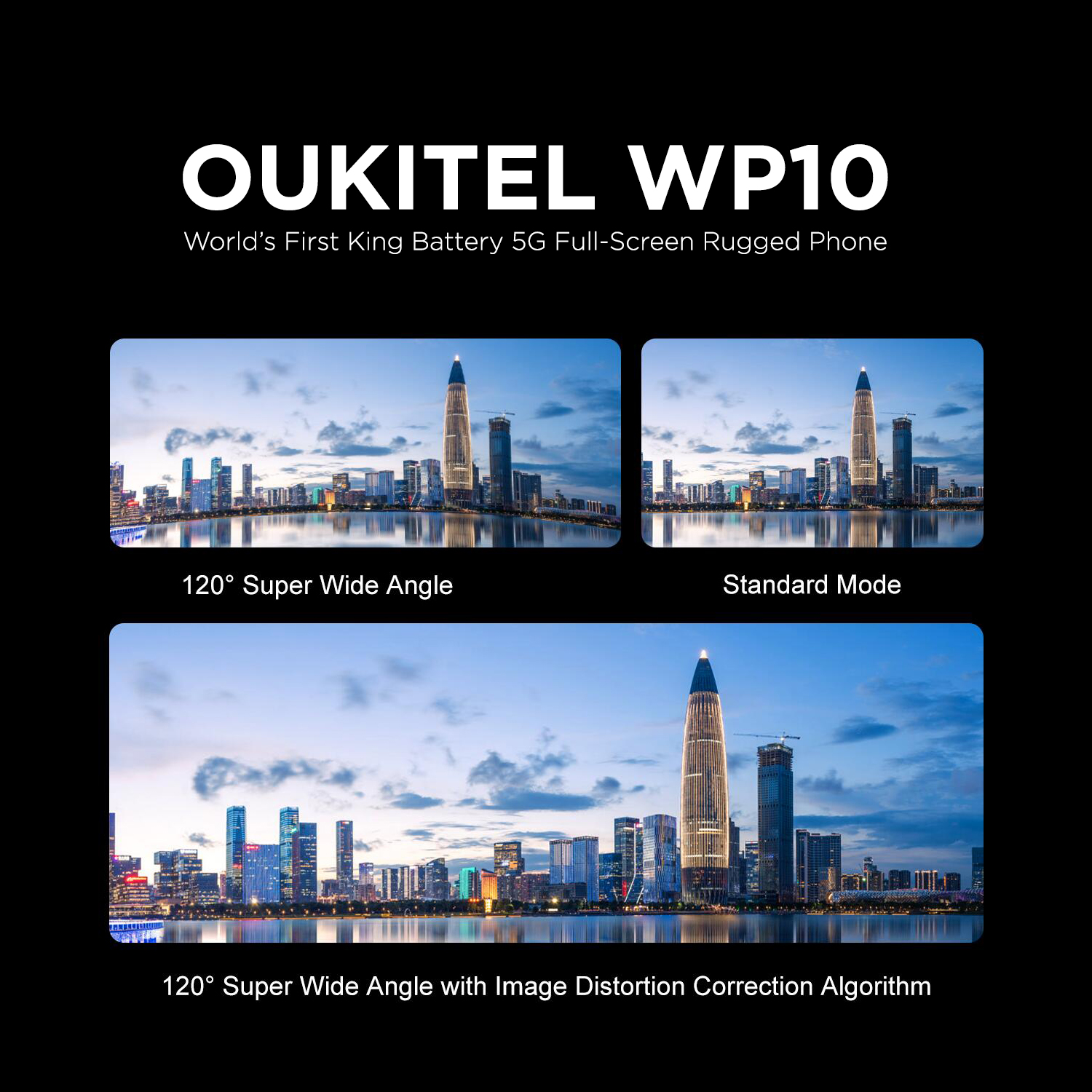 The wide camera of #OukitelWP10 can help you to capture images at an expansive 120° ultra-wide angle.🔥