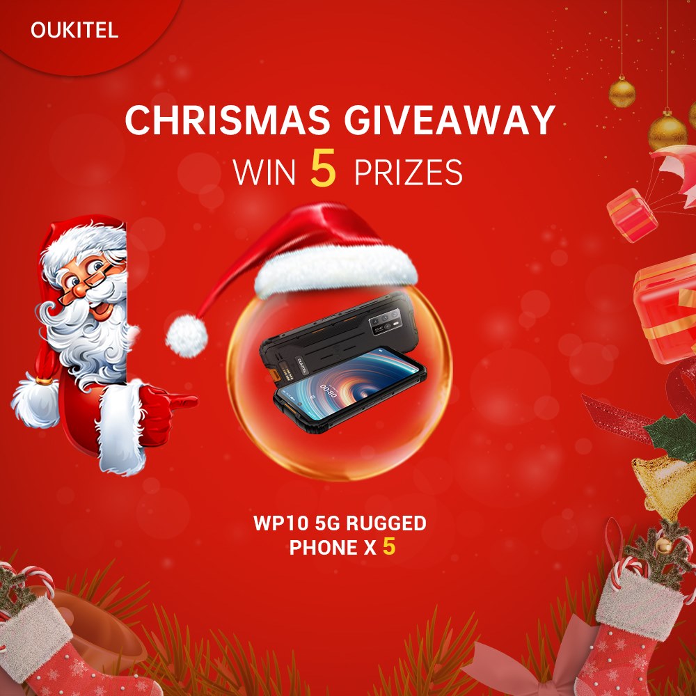 🎉🎊 #OUKITEL Christmas Giveaway🎉🎊