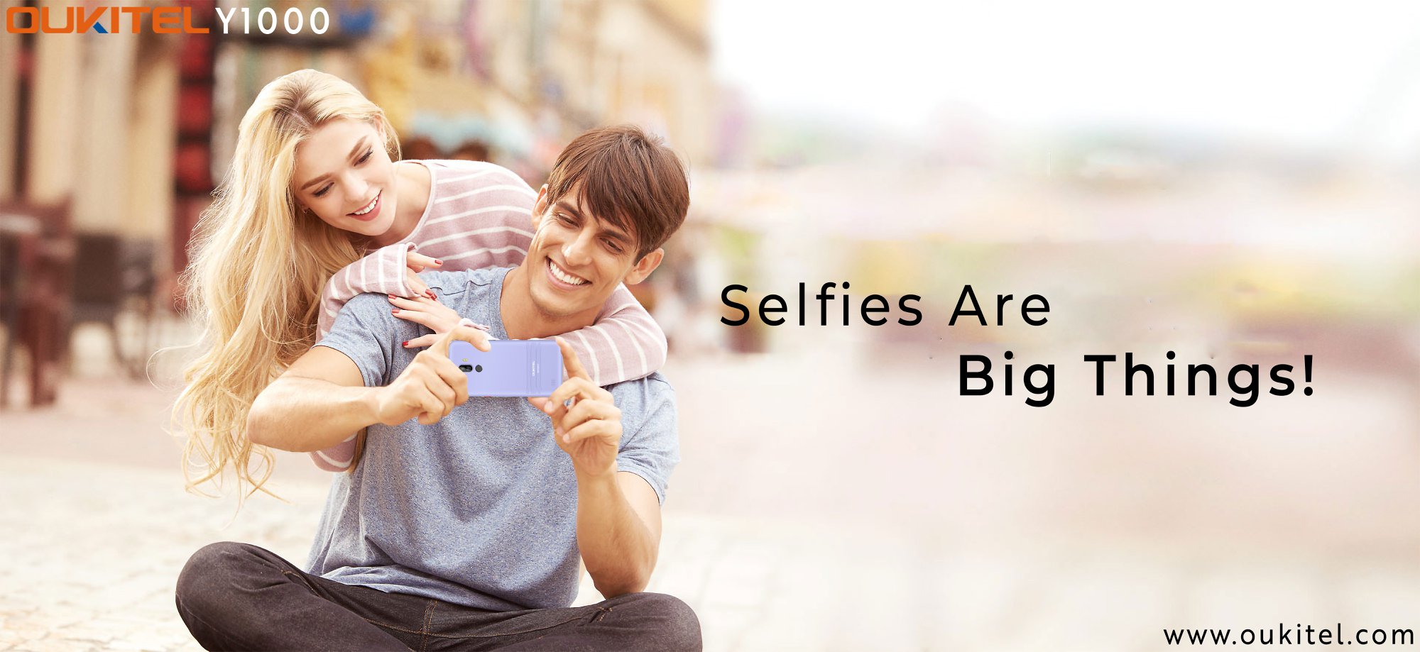 The selfie camera of #OUKITEL #Y1000 will enhance your look in every single click.