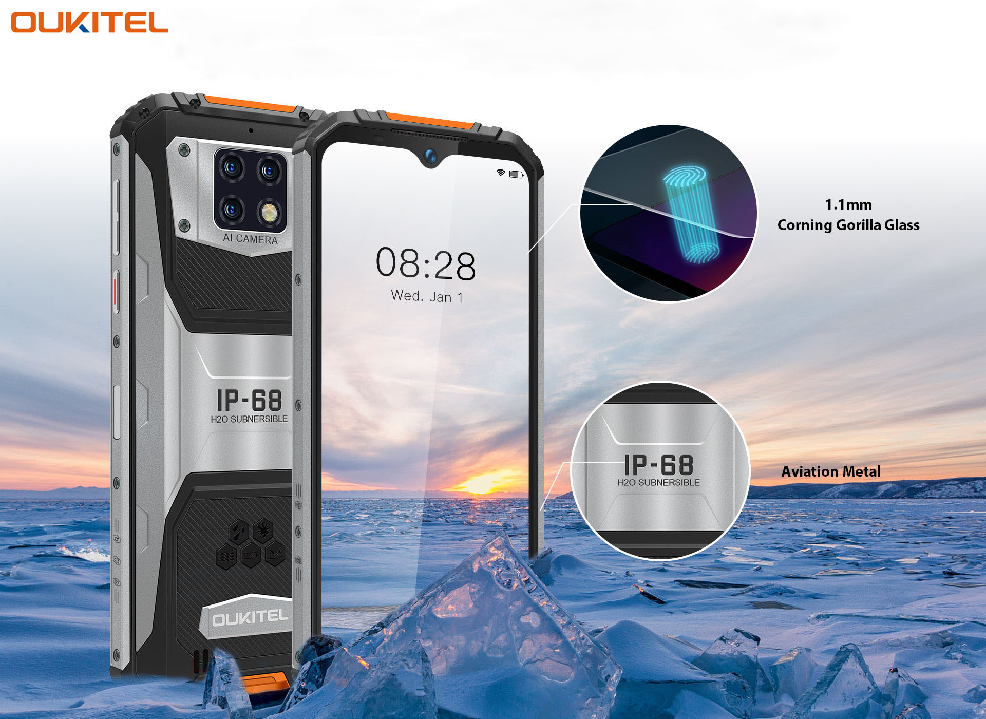 Inspired by Wolfman, #OUKITEL WP6 combined Corning Glass, GF, TPI into a ideal device goinh through all tough challenges. Resistant to high and low temperature, bump, shock, and scratches, WP6 keeps you in communication all the time.😍🤩 Global sale live now😍📣