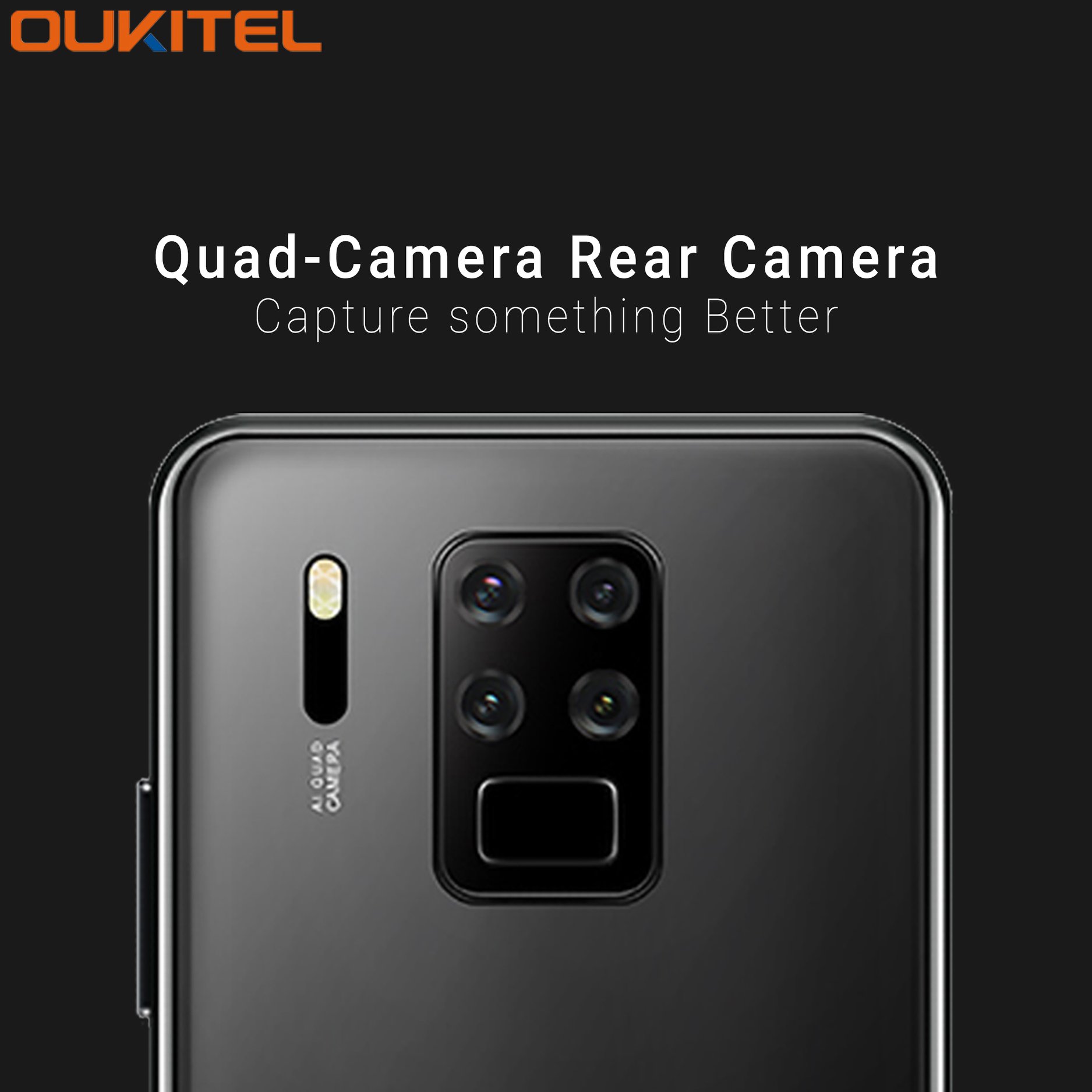 With Quad Rear facing camera of #OUKITEL #C18Pro  combined with depth, macro and wide angle lens, You can capture amazing pictures🤩😍 Buy C18 Pro Now